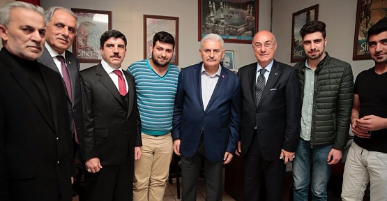 Başbakan Yıldırım'dan Esnaf Ziyareti