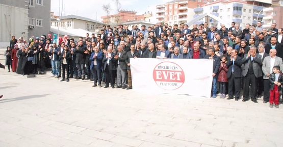 Siirt'te 52 STK 'Evet Platformu' Oluşturdu