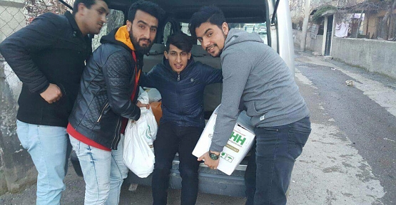 Siirt'te Suriyelilere Yardım