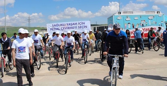 Sağlıklı Yaşam için Pedal Çevirdiler