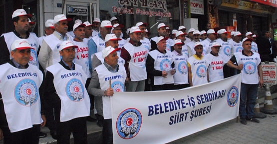 Siirt Belediye İş Sendikasından 1 Mayıs Açıklaması