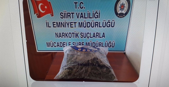 Emniyet, 1 Kilo 525 Gram Kubar Esrar Ele Geçirdi