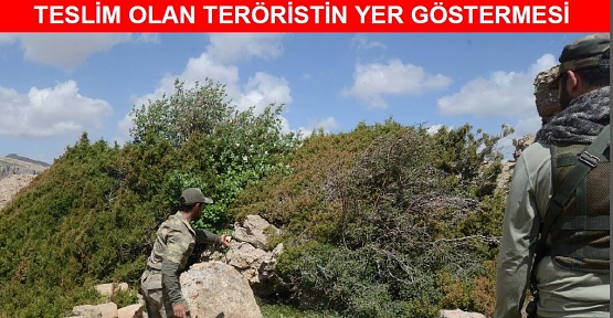Herekol'da PKK'nın 3 Mağarasında 18 Ton Malzeme Ele Geçirildi