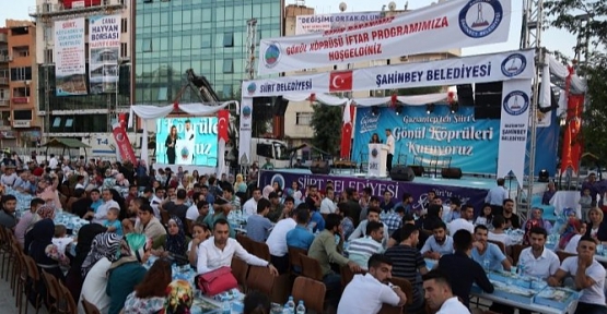 Şahinbey Belediyesi'nden Siirt'e Gönül Köprüsü