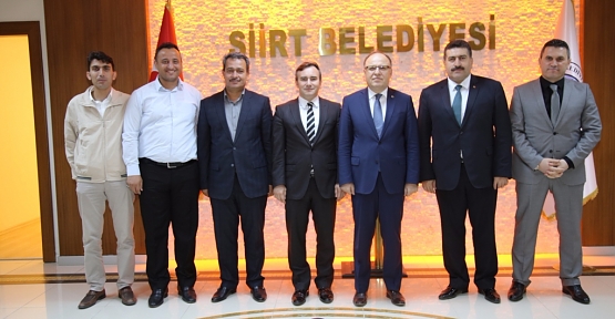 Vali Tutulmaz’dan Siirt Belediyesine Veda Ziyareti