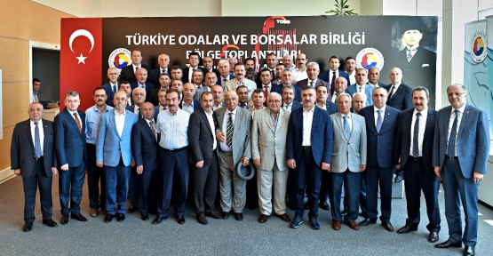 Siirt TSO Başkanı Kuzu, Doğu ve Güneydoğu Anadolu Bölgeleri İstişare Toplantısına Katıldı