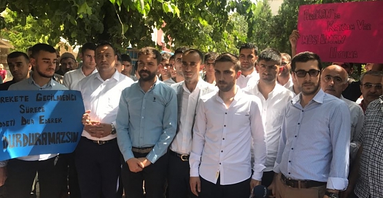 Siirt'te Arakan Müslümanlarına Yönelik Katliamlara Tepki Gösterildi