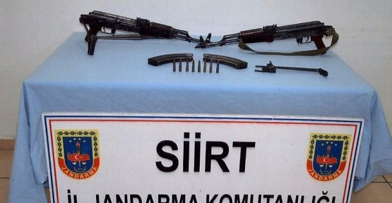 Şirvan'da Şüpheli Üç Şahıs Silahlarıyla Birlikte Yakalandı