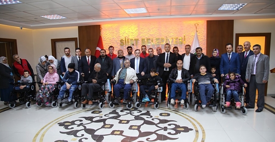 Belediye Başkanı Taşkın'dan Engellilere Akülü Araç