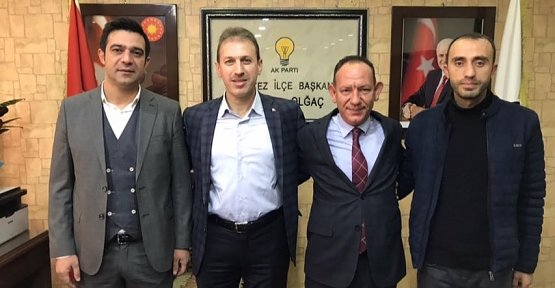 AK Parti Merkez İlçede Devir Teslim Yapıldı