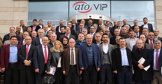 Doğu ve Güneydoğu Anadolu STK Yöneticileri ATO'da Bir Araya Geldi
