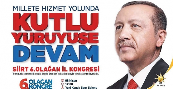 AK Parti İl Başkanı Çalapkulu’dan Kongreye Davet