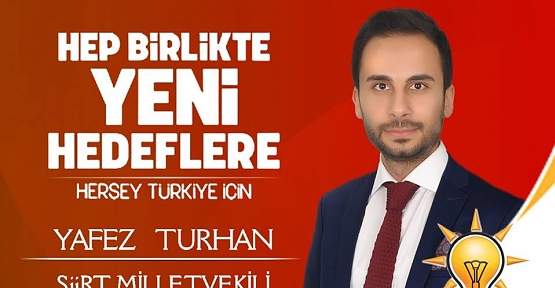 AK Parti’nin En Genç Aday Adayı Yafez Turhan Oldu