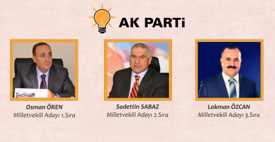 AK Parti Milletvekili Adayları Karşılanacak