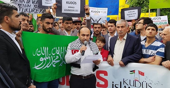 Siirtliler  İsrail'e Tepki İçin Sokaklara Döküldü!