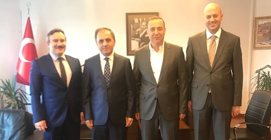 AK Parti Adayı Osman Ören, Başkan Taşkın’la Ankara'da