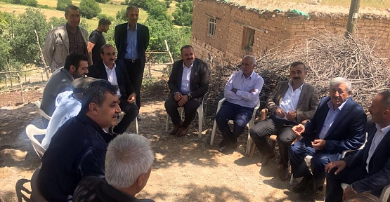 AK Parti Milletvekili Adayı Lokman Özcan Köy Köy Dolaşıyor