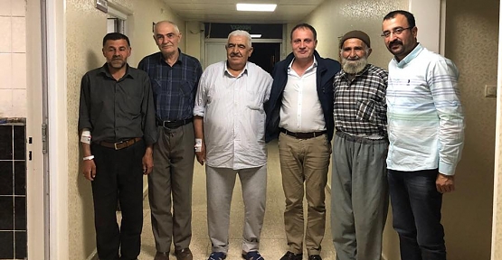 Başkan Özcan'dan Hasta Ziyareti ve Sahur İkramı