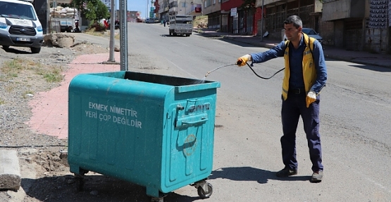 Havaların Isınmasıyla Birlikte İlaçlama Çalışmaları Hız Kazandı