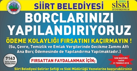 Su Borcu Olanların Dikkatine!