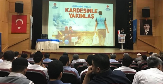 Siirt'te Vekalet Yoluyla Kurban Kesim Organizasyonu Toplantısı Yapıldı