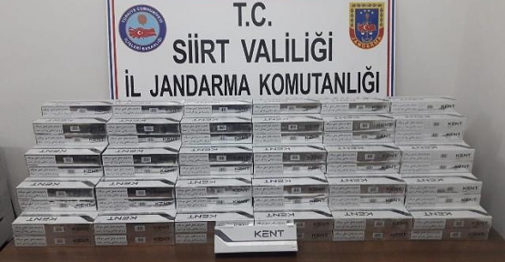 Bin 750 Paket Kaçak Sigara Ele Geçirildi