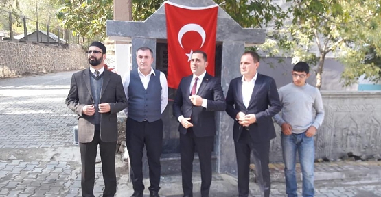 Pervari’de Şehit Polis Cuma Ali Hakan Adına Yaptırılan Hayratın Açılışı Yapıldı