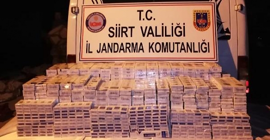 3622 Adet Paket Kaçak Sigara Ele Geçirildi