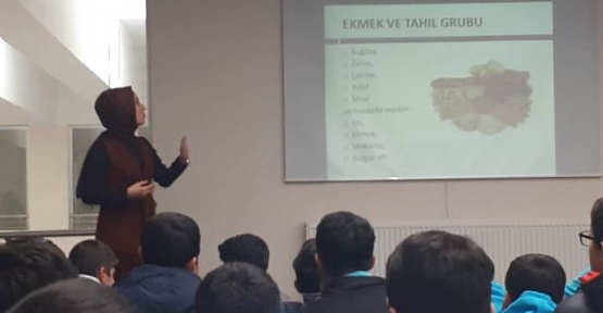 Özel Siirt İbn-i Sina Hastanesinden, Okullarda Dengeli Beslenme, Diyabet ve Obezite Semineri