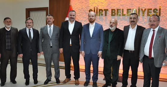 Bilal Erdoğan Siirt’te