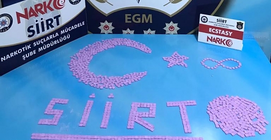 Emniyet'ten Uyuşturucuya Geçit Yok,4250 Adet Ecstasy Ele Geçirildi