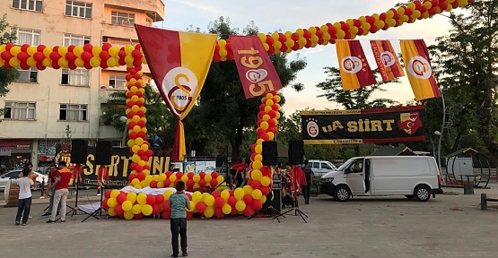 Siirt’te Galatasaray'ın 22. Şampiyonluğu Kutlandı