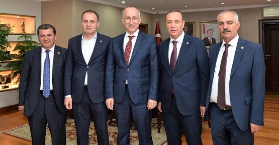 Milletvekili Osman Ören, Karayolları Genel Müdürü ve TOKİ Başkanını Ziyaret Etti