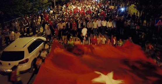 Şirvan'da 15 Temmuz Demokrasi ve Milli Birlik Günü Coskuyla Kutlandı