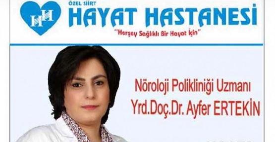 Yrd. Doç. Dr. Ayfer Ertekin, Huzursuz Bacak Sendromu Hakkında Bilgi Verdi