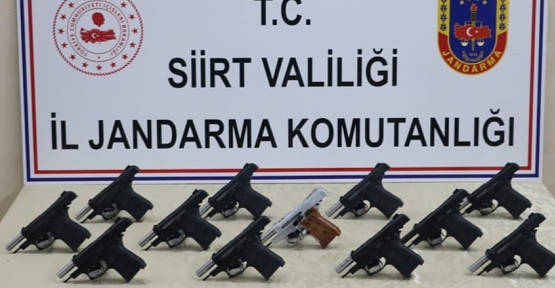 Siirt'te Jandarmadan Silah Kaçakçılarına Darbe