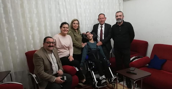 AK Parti Merkez İlçe Başkanı Öner Geyik Engellileri Unutmadı