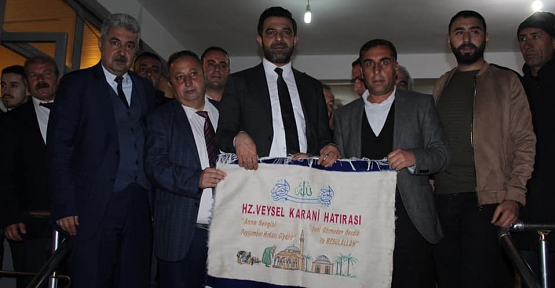 Başkan Olgaç, İlk Ziyaretini Veysel Karani Beldesine Yaptı