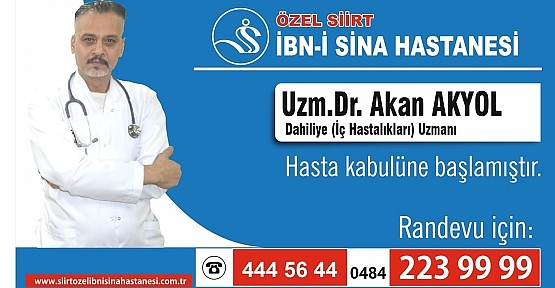 Dr. Akan Akyol, Kış Hastalıkları ve Korunma Yolları Hakkında Bilgi Verdi