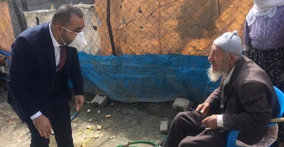 Veysel Karani Belediyesi'nden 65 Yaş Üstü Vatandaşlara Ziyaret