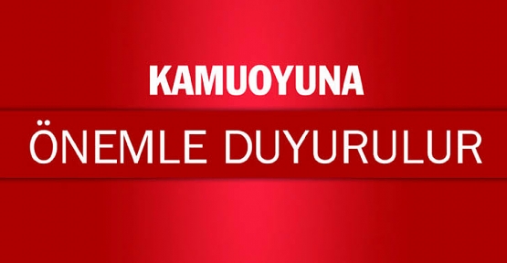 MURAT MARKET’TEN KAMUOYUNA DUYURU