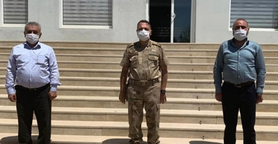 Başkan Şengöz’den Jandarma Alay Komutanı Hüseyin Hilmi Atabay’a Ziyaret