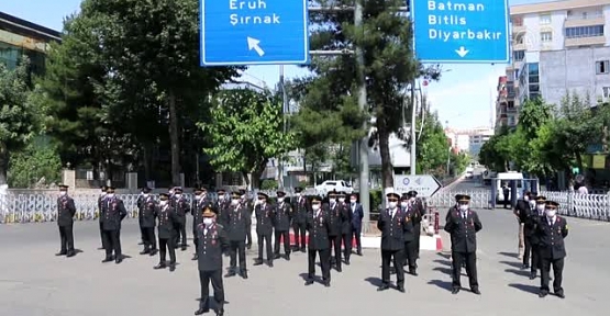Jandarma Teşkilatının 181. Kuruluş Yıl Dönümü Sosyal Mesafeli Kutlandı