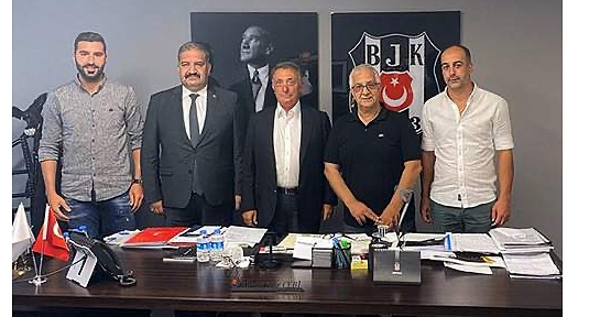Başkan Canpolat Beşiktaş Kulübünü Ziyaret Etti