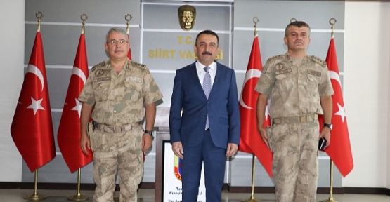 Tümgeneral Kurtoğlu’dan Vali Osman Hacıbektaşoğlu’na Ziyaret