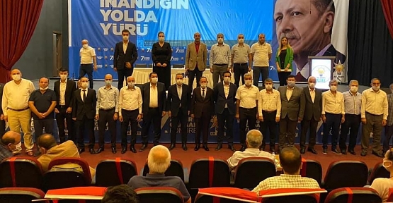 AK PARTİ MERKEZ İLÇE BAŞKANLIĞINA ÖNER GEYİK SEÇİLDİ
