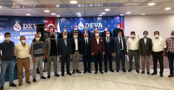 DEVA Partisi Merkez İlçe Kongresi Yapıldı