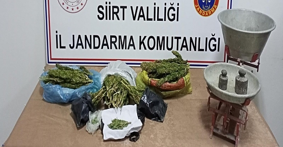 Jandarma, Uyuşturucu Tacirini, Kıskıvrak Yakaladı