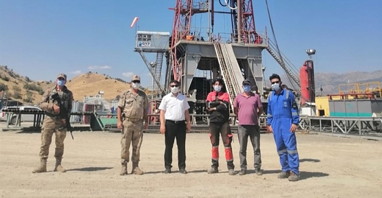 Kaymakam Tunç, TPAO’ya Ait Obalı 1 Lokasyon Bölgesinde İncelemelerde Bulundu