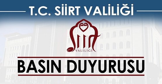 SİİRT VALİLİĞİ İL UMUMİ HIFZISSIHHA KURUL KARARLARI